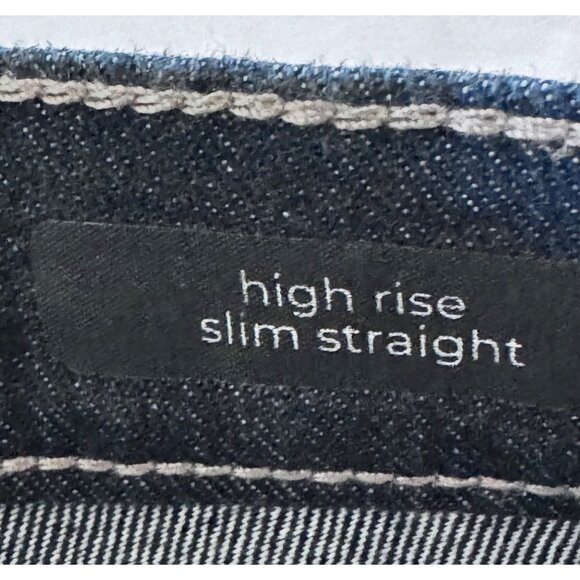 Circus NY Womens Hypnotized Straight High Rise Slim Jeans Size 30 Blue Denim - Picture 10 of 10